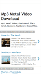 Mobile Screenshot of mp3metaldownload.blogspot.com