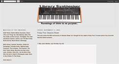 Desktop Screenshot of libsynth.blogspot.com