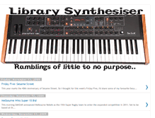 Tablet Screenshot of libsynth.blogspot.com