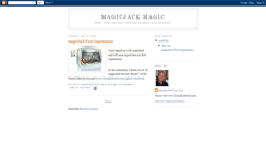 Desktop Screenshot of magicjackmagic.blogspot.com