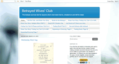 Desktop Screenshot of betrayedwivesclub.blogspot.com