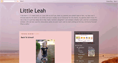 Desktop Screenshot of littleleah2009.blogspot.com