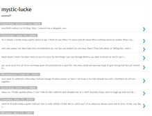 Tablet Screenshot of mystic-lucke.blogspot.com