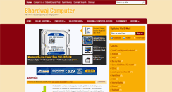 Desktop Screenshot of bhardwajcomputer.blogspot.com