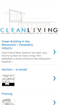 Mobile Screenshot of designsforcleanliving.blogspot.com