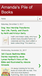Mobile Screenshot of amandaspileofbooks.blogspot.com