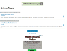 Tablet Screenshot of anime-tonos.blogspot.com