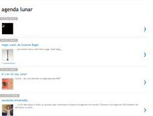 Tablet Screenshot of agendalunar.blogspot.com