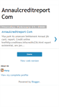Mobile Screenshot of comannaulcreditreportba5943c5d.blogspot.com
