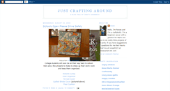 Desktop Screenshot of justcraftingaround.blogspot.com
