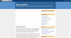 Desktop Screenshot of magicherbal.blogspot.com