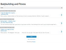 Tablet Screenshot of bodybuilding-fitness-motivation.blogspot.com