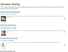 Tablet Screenshot of namaskarhealing.blogspot.com