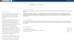 Desktop Screenshot of ntheccsurvey.blogspot.com