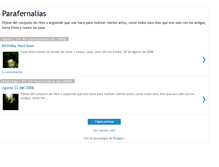Tablet Screenshot of lasparafernalias.blogspot.com