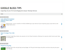 Tablet Screenshot of googleblogs-tips.blogspot.com