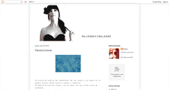 Desktop Screenshot of mujerdevidalegre.blogspot.com