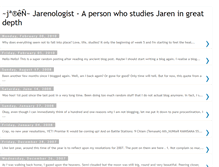 Tablet Screenshot of jarenology.blogspot.com