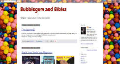 Desktop Screenshot of bubblegumandbibles.blogspot.com