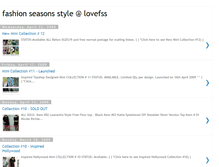 Tablet Screenshot of lovefsscollection.blogspot.com