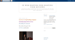 Desktop Screenshot of ix-web-hosting-4.blogspot.com