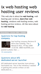 Mobile Screenshot of ix-web-hosting-4.blogspot.com
