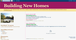 Desktop Screenshot of buildingnewhomes.blogspot.com