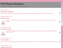 Tablet Screenshot of pinkpleasureboutique.blogspot.com