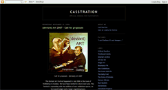 Desktop Screenshot of casstration.blogspot.com