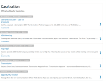 Tablet Screenshot of casstration.blogspot.com
