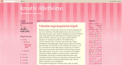 Desktop Screenshot of kreativotletborze.blogspot.com