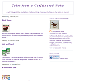 Tablet Screenshot of bloggingcafechick.blogspot.com