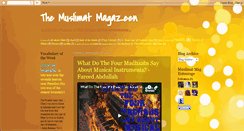 Desktop Screenshot of muslimatmag.blogspot.com