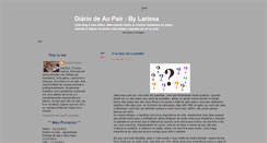 Desktop Screenshot of diariodeaupair.blogspot.com