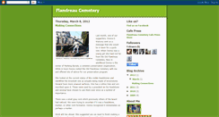 Desktop Screenshot of flandreaucemetery.blogspot.com