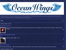 Tablet Screenshot of aboardoceanwings.blogspot.com