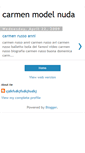 Mobile Screenshot of carmen-model-nuda.blogspot.com