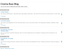 Tablet Screenshot of cinemabuzzblog.blogspot.com