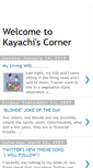 Mobile Screenshot of kayachi.blogspot.com