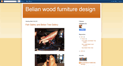 Desktop Screenshot of belianwoodfurnituredesign.blogspot.com