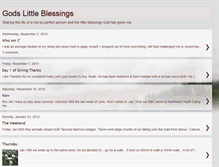 Tablet Screenshot of gods-little-gifts.blogspot.com