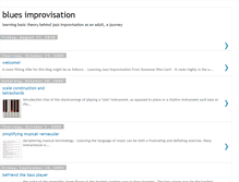 Tablet Screenshot of bluesimprovisation.blogspot.com