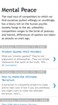 Mobile Screenshot of naturalmentalpeace.blogspot.com