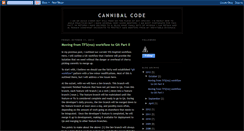 Desktop Screenshot of cannibalcode.blogspot.com