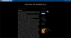 Desktop Screenshot of designs-on-benbecula.blogspot.com