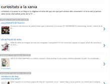 Tablet Screenshot of curiositatsalaxarxa.blogspot.com
