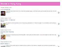 Tablet Screenshot of blondeinhongkong.blogspot.com