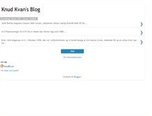 Tablet Screenshot of knudkvan.blogspot.com