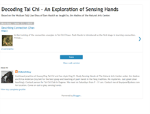 Tablet Screenshot of decodingtaichi.blogspot.com