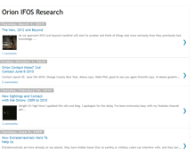 Tablet Screenshot of orionresearch.blogspot.com